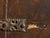 Brown 17th Century Spanish Baroque Wrought Iron Architectural Lock on Timber Panel For Sale - Image 8 of 18