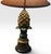 Vintage Hollywood Regency Painted Composition Pineapple Lamps - A Pair For Sale - Image 17 of 17