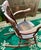 Antique Victorian Folk Art Face Crest Rocking Chair, Solid Wood Armchair, Late 19th Century Greenman For Sale - Image 9 of 12