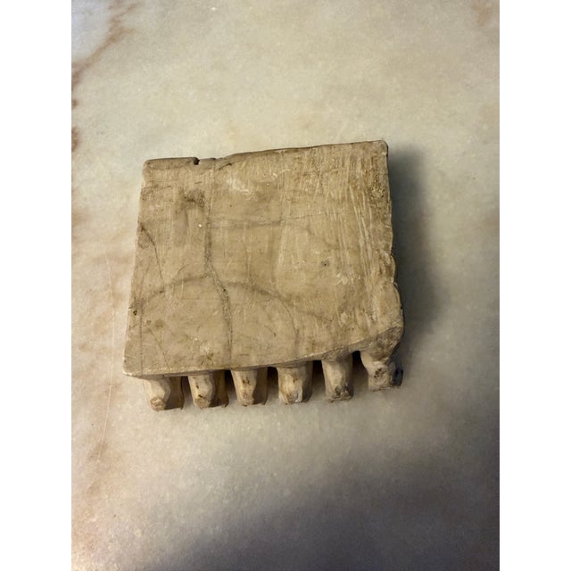 Antique Grand Tour Alabaster Egyptian Sacred Bull Farm Blessing Carving Ca 1900 For Sale - Image 11 of 13
