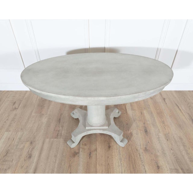 Antique Swedish Oval Painted Center Table, circa 1900–1910 For Sale - Image 4 of 11