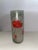 Art Style and Nouveau Vase . Large Early 20th Century Art Nouveau Green Cylinder Frosted Glass Vase With Floral Motif For Sale In Miami - Image 6 of 12