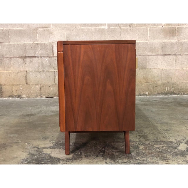 Zenith Mid Century Modern Stereo Console Radio Record Player Tv Stand