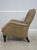 English Green Tufted Leather Lounge Chair W. Ottoman For Sale - Image 3 of 18