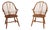 Hale Pair of Continuous Arm Windsor Chairs For Sale