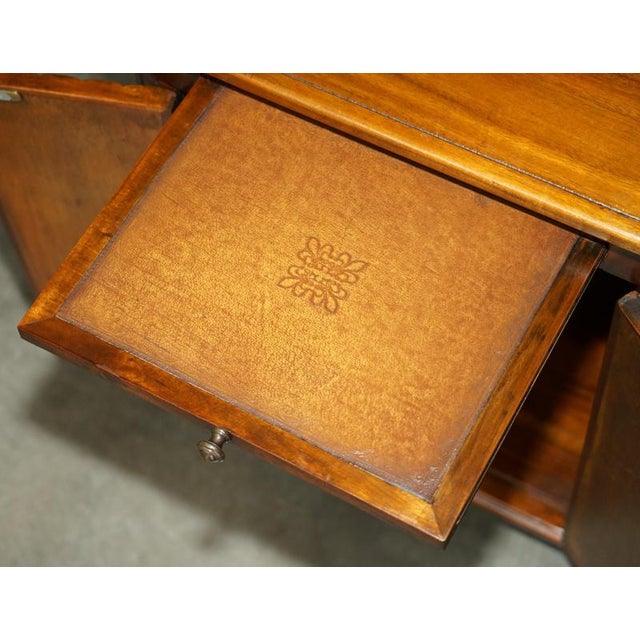Faux Book Fronted Hardwood Library Side Cabinets by Theodore Alexander, Set of 2 For Sale - Image 12 of 18