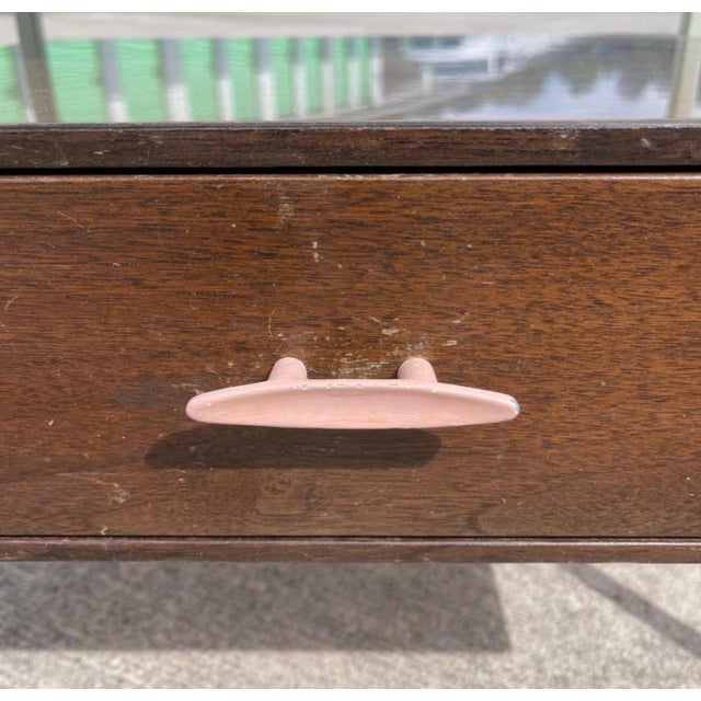 Mid-Century Moderm Vista Furniture California Made Walnut Nightstands, a Pair For Sale - Image 9 of 12