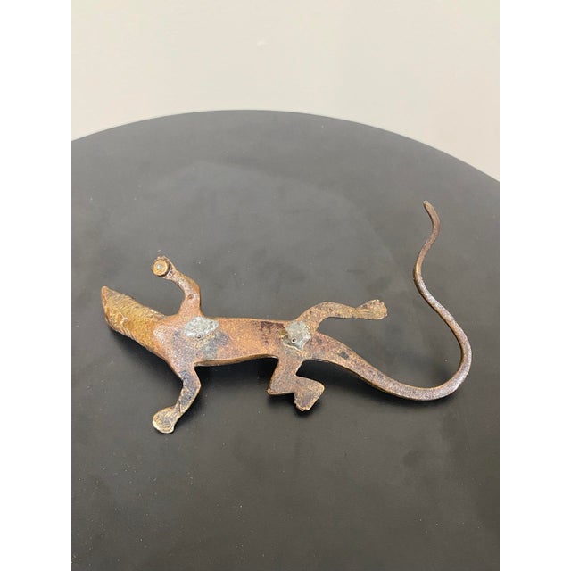 Art Deco Bronze Lizard Figurine For Sale - Image 12 of 12