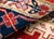 Red Serapi Rust/Navy Area Rug - 8' 0'' X 9'10'' For Sale - Image 8 of 10