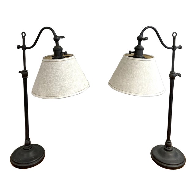 Pottery Barn Adair Lamps - a Pair | Chairish