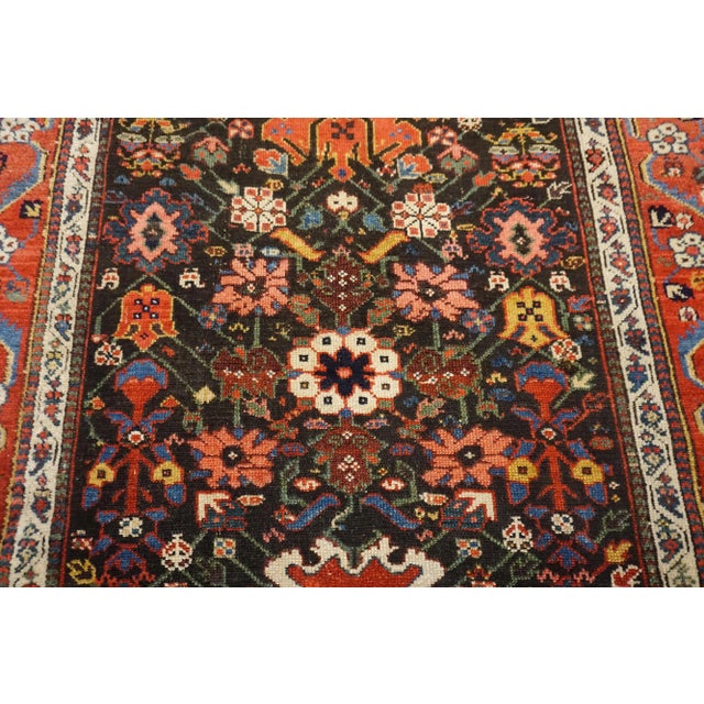 Textile 19th Century N.W. Persian Carpet ( 4'6'' x 9'1'' - 137 x 279 ) For Sale - Image 7 of 12