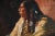 A striking authorized Greenwich Workshop Fine Art Textured Canvas reproduction of Howard Terpning’s “The Bonnet Case”...