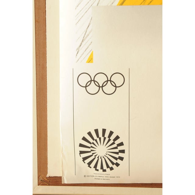 Richard Smith, Colors on Podium Munich Olympics, Lithograph, 1972 For Sale - Image 6 of 10