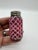 Antique Cranberry Red Lattice Blown Glass Salt or Pepper Shaker by Northwood, Circa 1890-1910's For Sale - Image 4 of 6