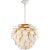 Chapman & Myers for Visual Comfort Signature Cynara Large Chandelier in White & Gild For Sale