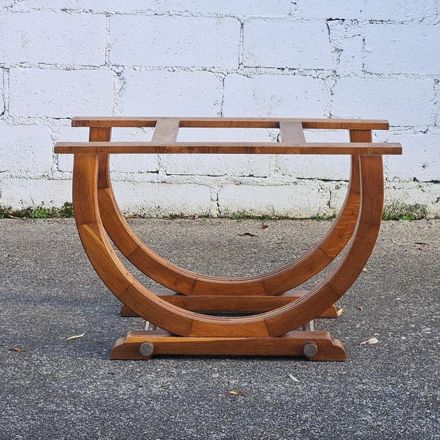 1920s Antique Art Deco French Extendable Dining Table, 1920s For Sale - Image 5 of 18