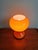 Space Age Table Lamp in Orange Glass, Belgium, 1960s For Sale - Image 9 of 13