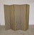 Hollywood Regency style screen, 1970s Large and refined five-panel padded room divider. Upholstered in green velvet with...