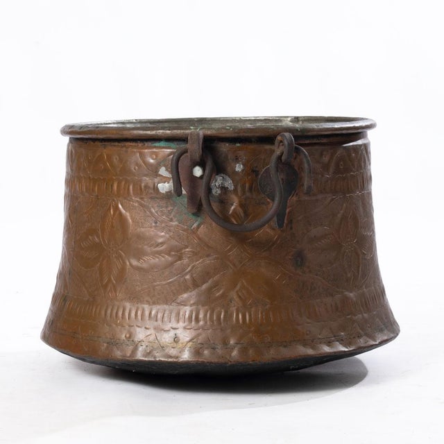 Large Copper Pot For Sale - Image 4 of 10