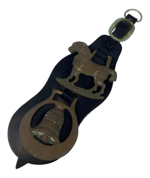 Leather & Brass Civil War Saddle Accessory