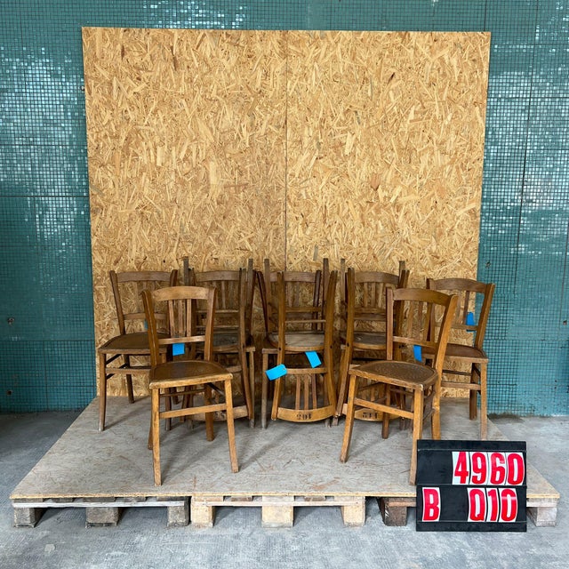 French Farmhouse Dining Chair, 1950s For Sale - Image 4 of 4