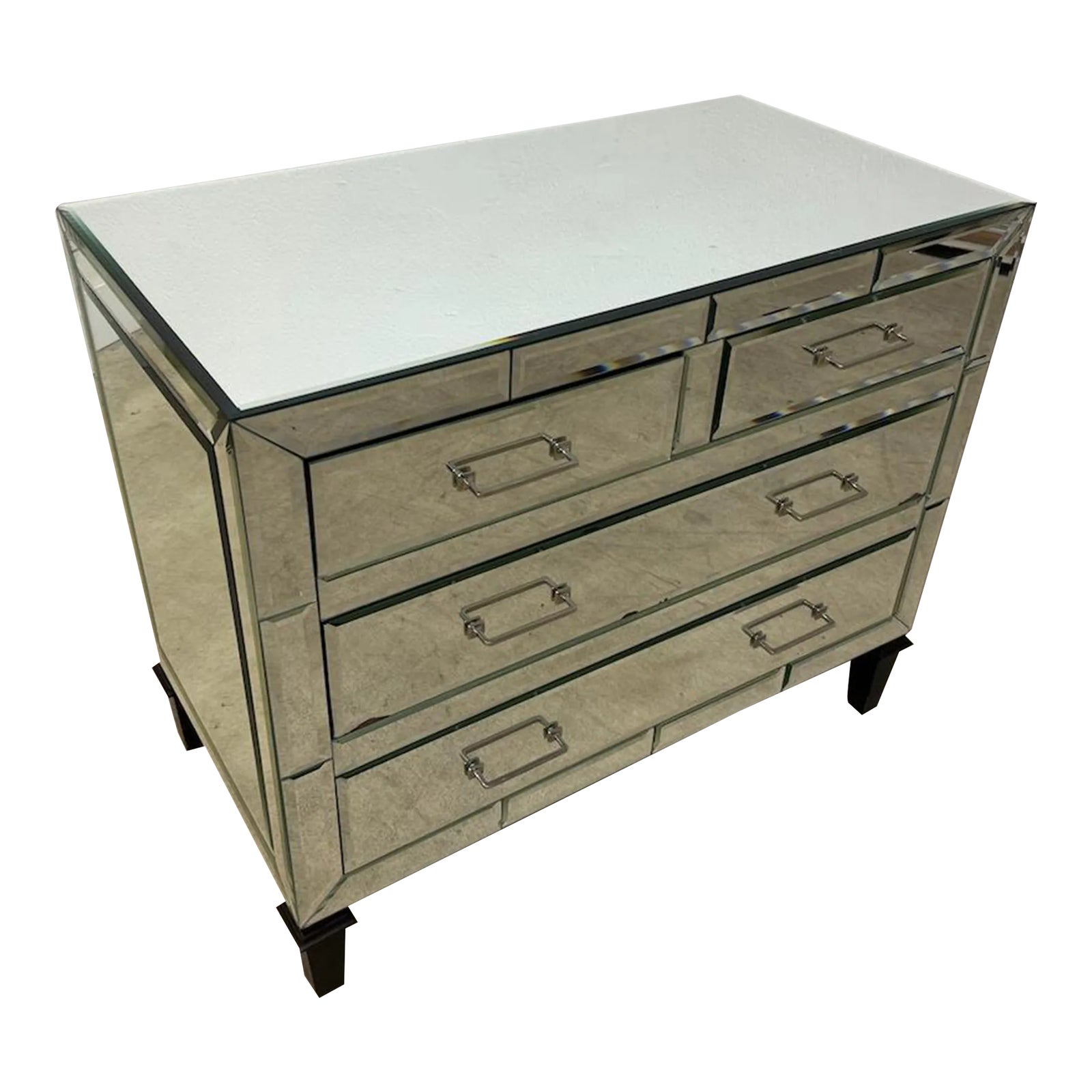 Edward Mirrored Chest | Chairish