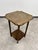 Jugendstil Side Table with Hammered Brass Top, 1920s For Sale - Image 4 of 11