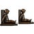 Art Deco Bronze Bookends with Children by Paul Silvestre, 1920s, Set of 2 For Sale - Image 3 of 14