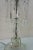 Mid 20th Century Hollywood Regency Cut Crystal Luster Candlestick Table Lamp 20" For Sale - Image 14 of 14