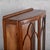 Wood Small English Display Cabinet with Curved Doors and Glass, 1920 For Sale - Image 7 of 9