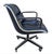MCM to Modern Executive Armchair by Charles Pollock for Knoll Black Leather & 4 Prong Swivel Base For Sale - Image 10 of 18