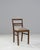 Wood 20th Century French Wooden Dining Chair With Upholstered Seat For Sale - Image 7 of 18