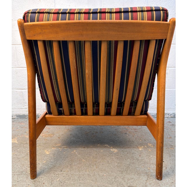 Mid-Century Modern Teak Scandinavian Armchair For Sale - Image 11 of 13