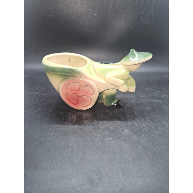 Figurative Vintage Shawnee Pottery Planter For Sale - Image 3 of 5