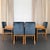 Thayer Coggin 1970s Modernist Extension Burl Dining Set by Milo Baughman for Thayer Coggin For Sale - Image 4 of 15