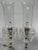Art Deco Pair of Vintage Hurricane Cut Crystal Table Lamps For Sale - Image 3 of 12