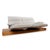Textile Grey Fabric Wave Three Electric Two-Seater Sofa by Koinor For Sale - Image 7 of 17