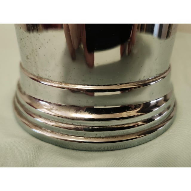 Metal 1930s Art Deco Cocktail Shaker Farber Bros For Sale - Image 7 of 10