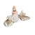 Glazed Ceramic Sculpture of Washerwoman, 1980s For Sale - Image 3 of 6