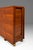 Restored Mid-Century Modern Space Saver Minimalist Hide Away Dropleaf Table W/ 4 Hidden Folding Chairs, Romania, C. 1960's For Sale - Image 10 of 18