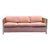 Late 1960s–1970s Chrome and Cane Sleeper Sofa For Sale