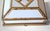 Mid 20th Century Italian Brass and Frosted Opaline Glass Flush Mount Ceiling Light For Sale - Image 10 of 18