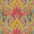 Sample- Schumacher Cambay Paisley Print Fabric in Parrot For Sale
