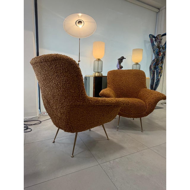 Metal Armchairs by Gigi Radice, 1970s, Set of 2 For Sale - Image 7 of 14