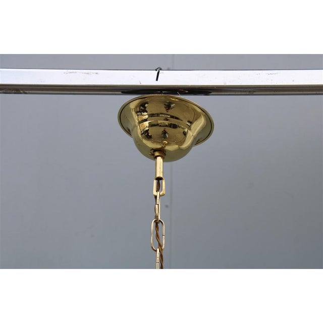 Big Grey Ball Murano Chandelier from Venini, 1960s For Sale - Image 11 of 14