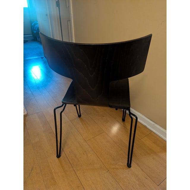 1980s Vintage John Hutton for Donghia " Anziano" Dining Chairs - Set of 4 For Sale - Image 5 of 10