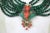 Early 20th Century 14k Gold Eight Strand Malachite, Coral Collar Necklace-Stunning For Sale In West Palm - Image 6 of 7