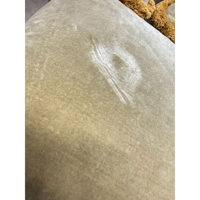 Vintage Floral Satin & Tapestry Pillows - Set of 3 For Sale - Image 12 of 14