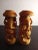 Wood Handcarved Sandalwood Lord Ganesh Figurines - Set of 2 For Sale - Image 7 of 7