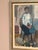 Mid-Century Modern Gösta Stawåsen, Seated Woman, 1950s, Oil on Canvas, Framed For Sale - Image 3 of 15